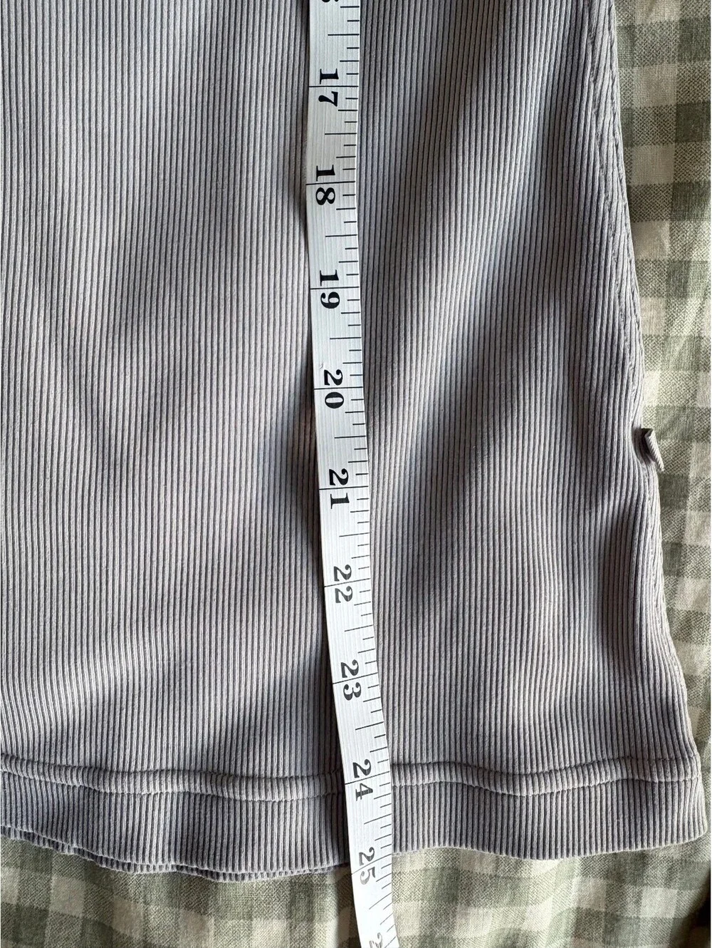 Lululemon Ebb to Street Gray Racerback Tank Women's Size Small 4 Athleisure Gym